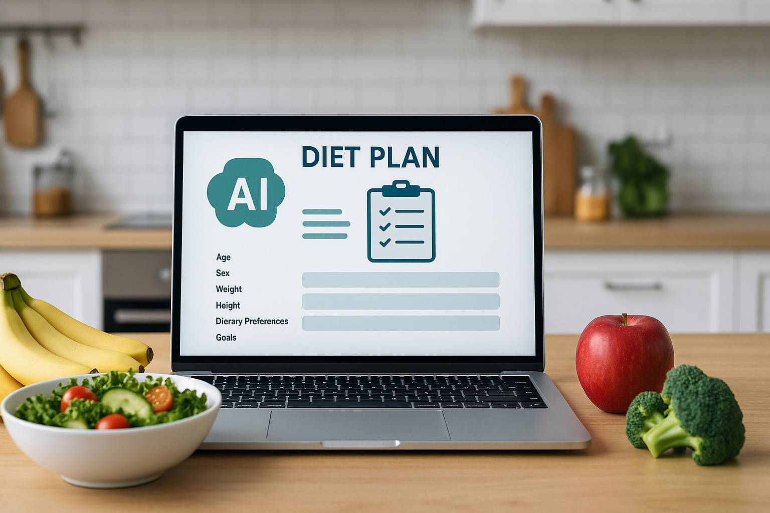 Create a Diet Plan Using AI